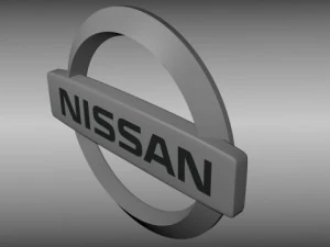 nissan logo 3D Model