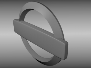 nissan logo Model 3D
