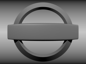 nissan logo Model 3D