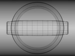 nissan logo 3D Model