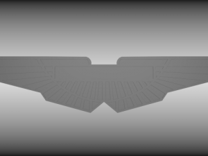 aston martin logo 3D Model