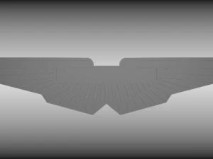 aston martin logo 3D Model