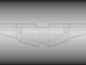 aston martin logo 3D Model
