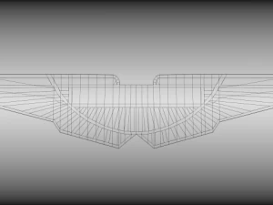 aston martin logo 3D Model