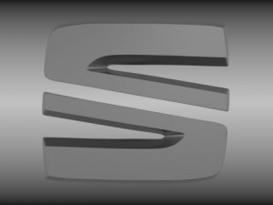 seat logo 3D Модель