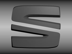 seat logo Model 3D