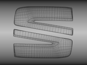 seat logo Model 3D