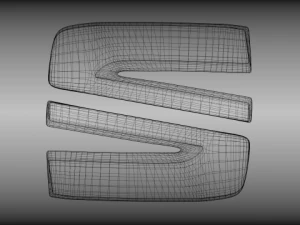 seat logo 3D Model