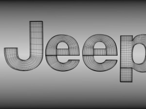 jeep logo 3D Model