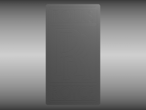 rolls royce logo Modello 3D