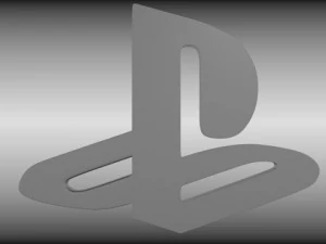 playstation logo 3D Model
