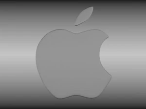 apple logo 3D Model