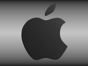 apple logo 3Dモデル