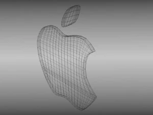 apple logo 3D Model