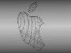 apple logo 3D Model