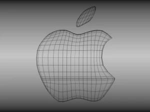 apple logo 3D Model