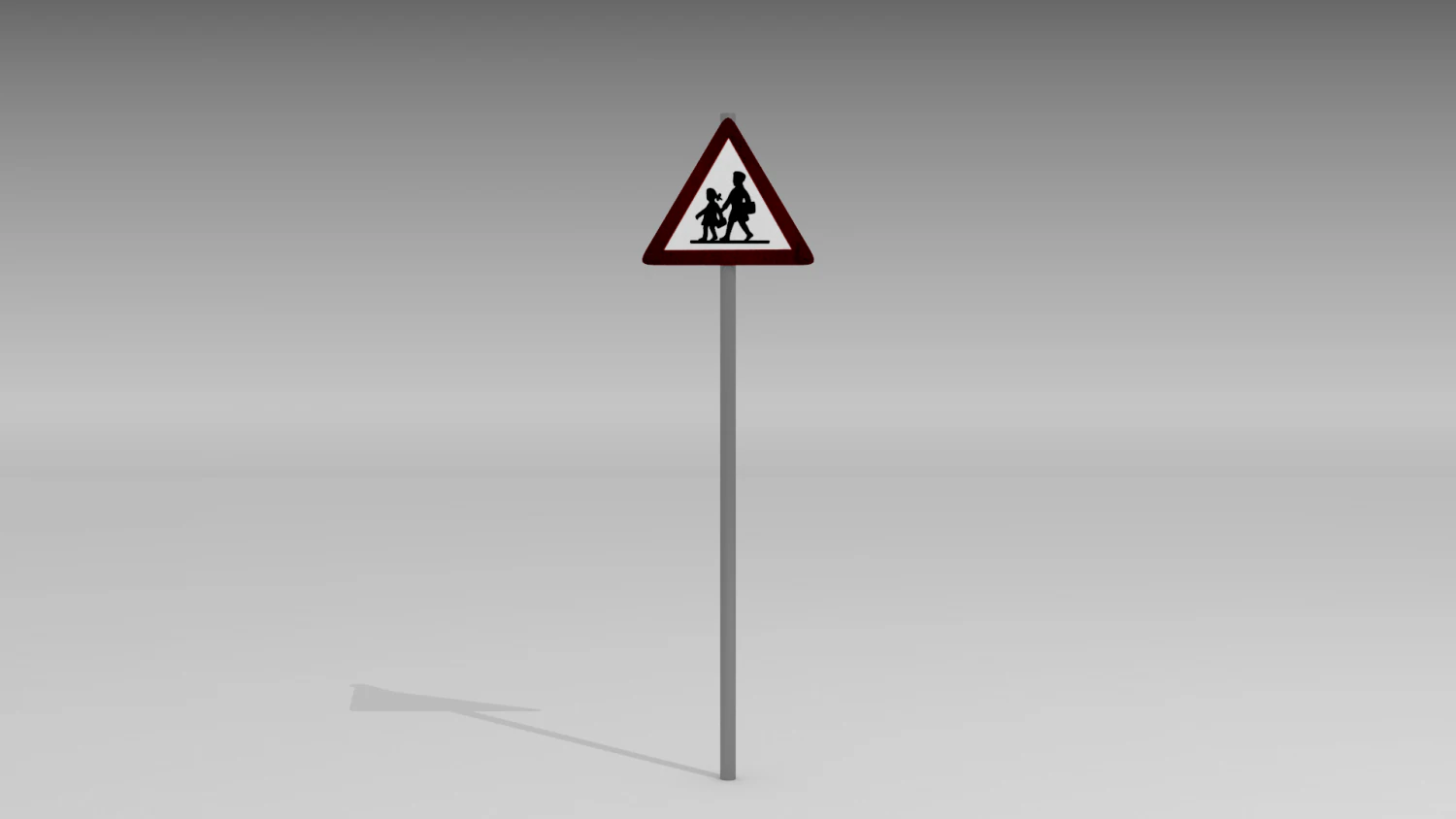 children sign 3D Model .c4d .max .obj .3ds .fbx .stl .blend 