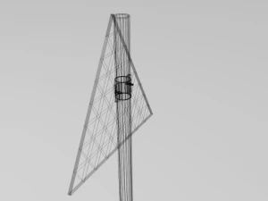 знак дорожной развязки 3D Модель