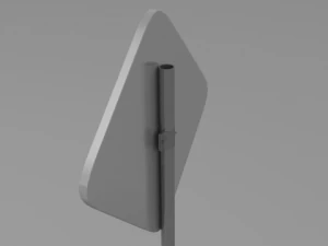 priority sign 3D Model