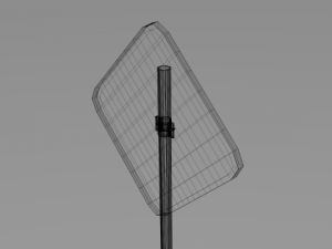 priority sign 3D Model