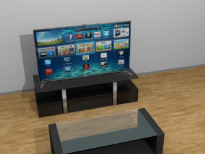 simple living room set 3D Модель