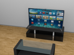simple living room set 3D Модель