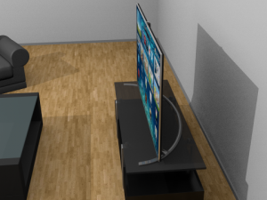 simple living room set 3D Модель