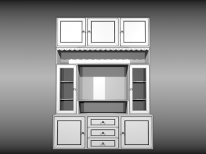 simple furniture 3D Model