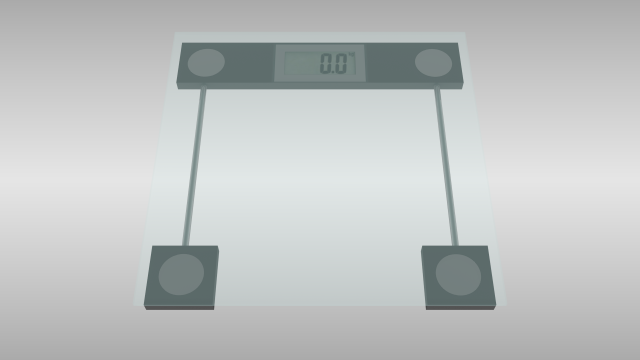 bathroom scale 3D-Modell .c4d .max .obj .3ds .fbx .stl .blend 