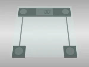 bathroom scale 3D Model