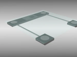 bathroom scale 3D Model