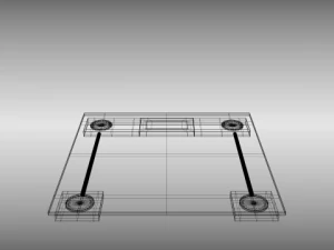 bathroom scale 3D Model