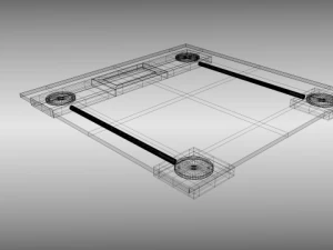 bathroom scale 3D Model
