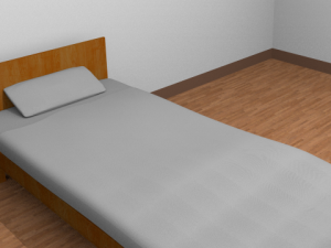 generic bed Modelo 3D