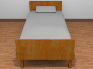 generic bed Modelo 3D