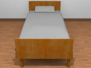 generic bed 3D Model