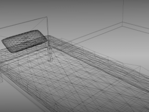generic bed Modelo 3D