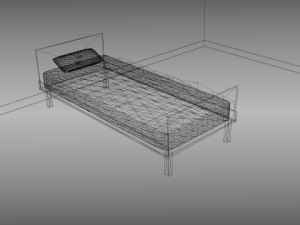 generic bed Modelo 3D