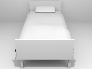 generic bed Modelo 3D