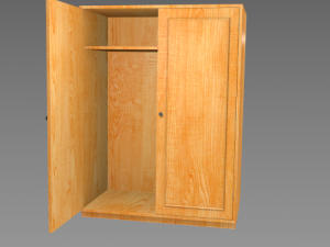 wardrobe Modelo 3D