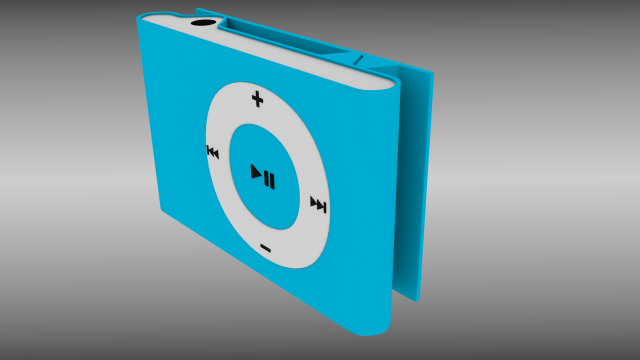 ipod shuffle 3D 模型 .c4d .max .obj .3ds .fbx .stl .blend 