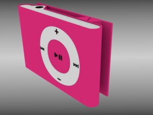 ipod shuffle 3D 模型