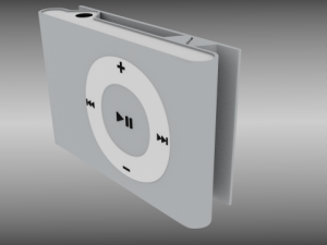 ipod shuffle 3D 模型