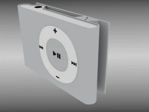 아이팟 셔플 3D 모델