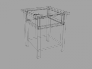 nightstand 3D मॉडल