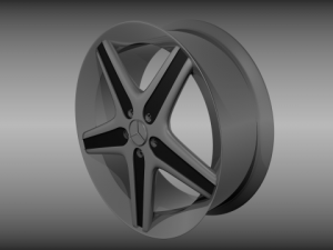mercedes rim 3D Model