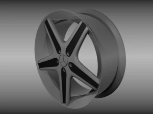 मर्सिडीज रिम 3D मॉडल