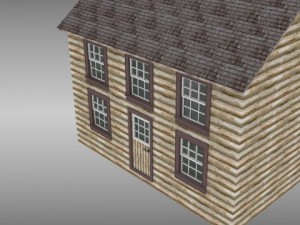 cabin Model 3D
