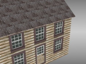 cabin Model 3D