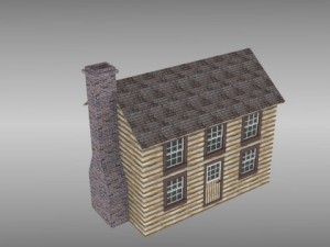 cabin Model 3D